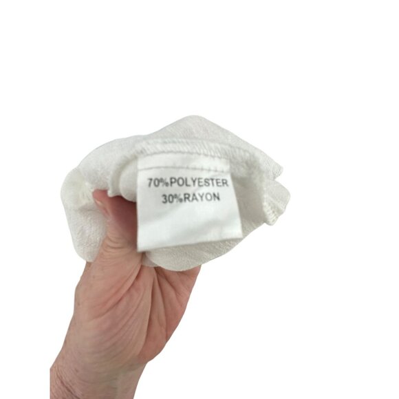 Women's Aria Layered Dress NWT Sharkbite XL Blue White Cotton Polyester - Picture 10 of 10